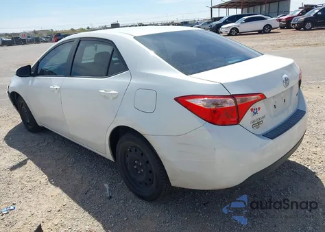2017 Toyota Corolla Le from USA, damaged, VIN 5YFBURHE4HP681282